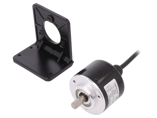 Encoder: incrementeel; Uvoed: 5VDC; 2500pulsen/omwenteling; IP50 Encoder: incrementeel; Uvoed: 5VDC; 2500pulsen/omwenteling; IP50